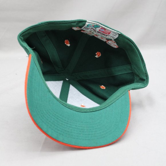 Miamin Hurricanes Hat (VTG) - Thick Graphics by TOP - Adult Fitted 7 3/8 - Picture 8 of 9